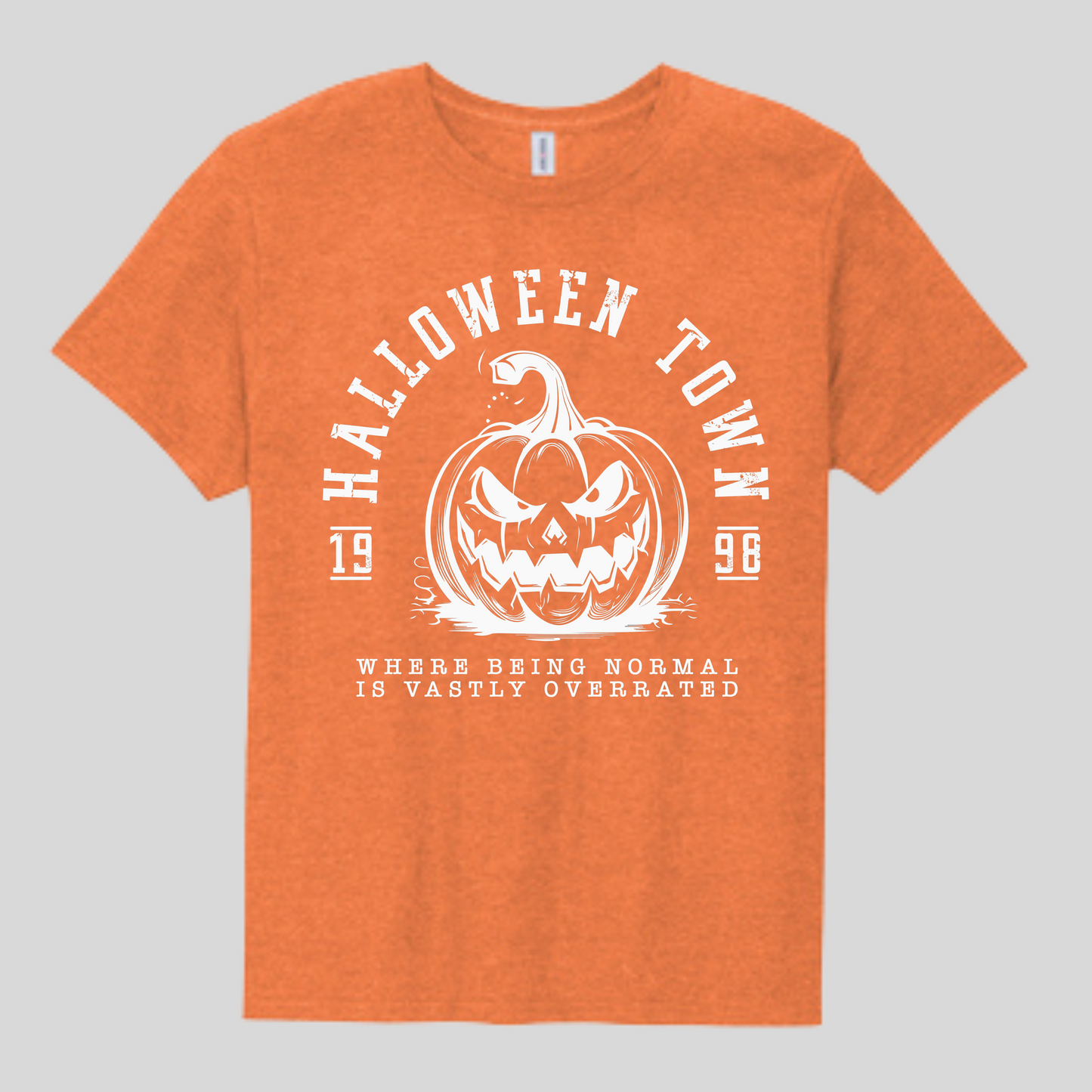 Halloween town ( white print) t-shirt
