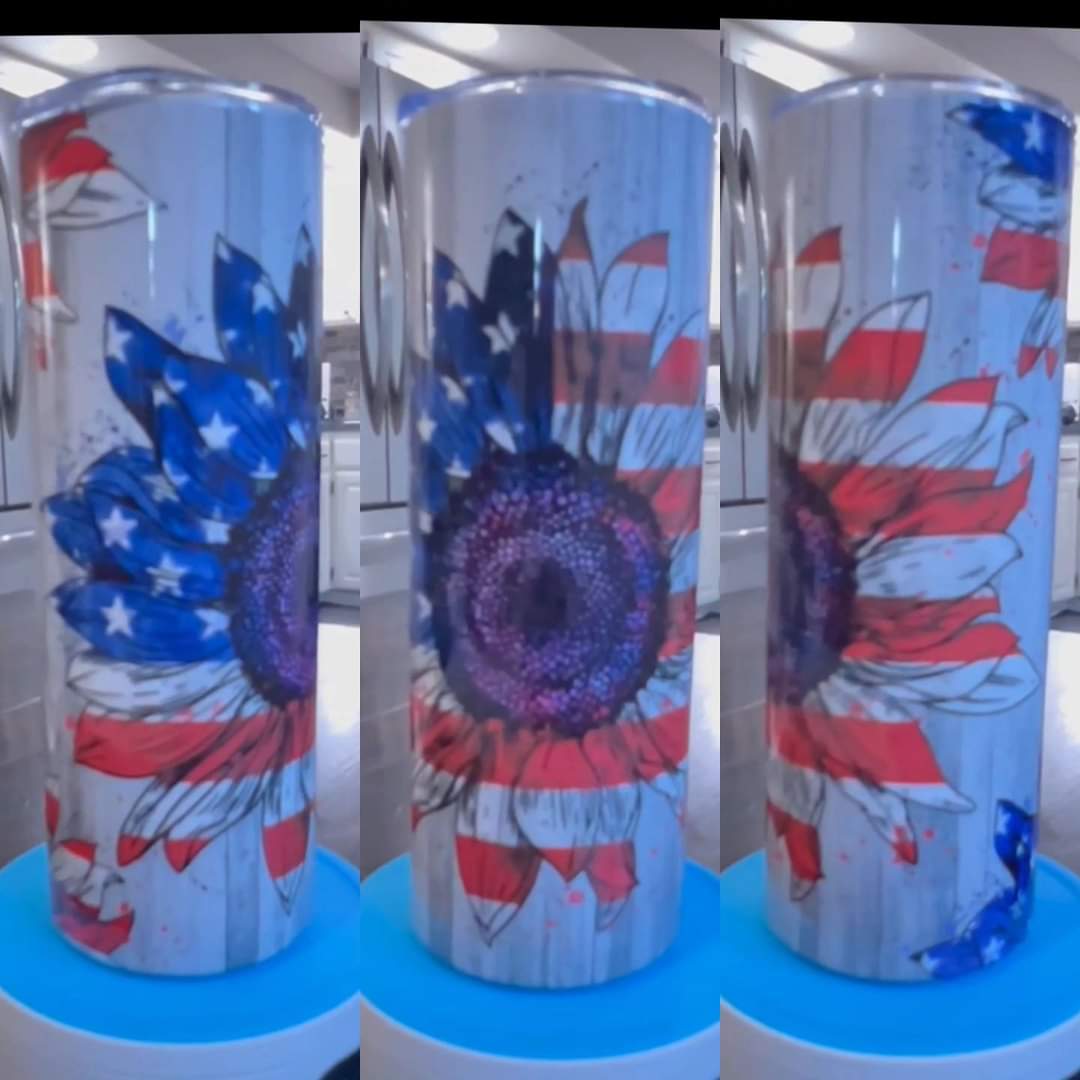 American flag Sunflower π»