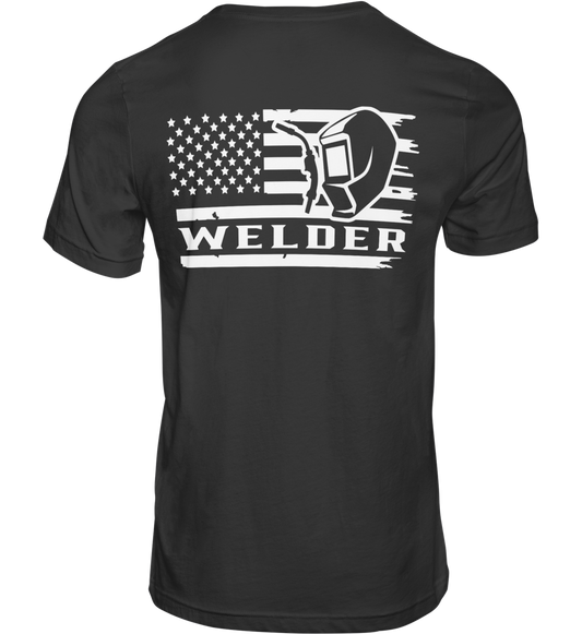 Welder t-shirt (white print)