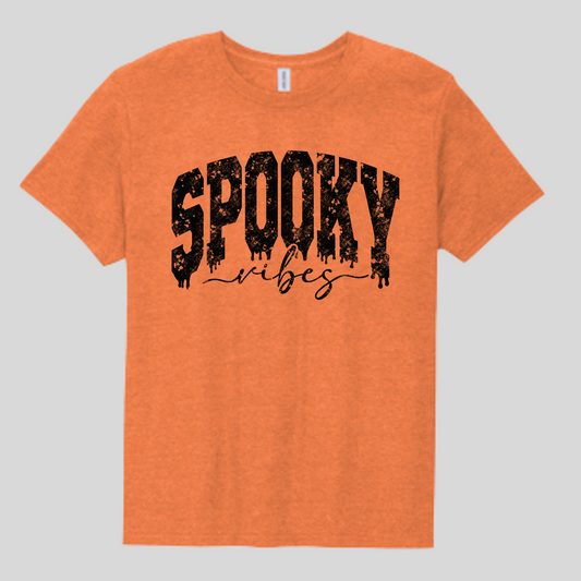 Spooky vibes (black print) t-shirt