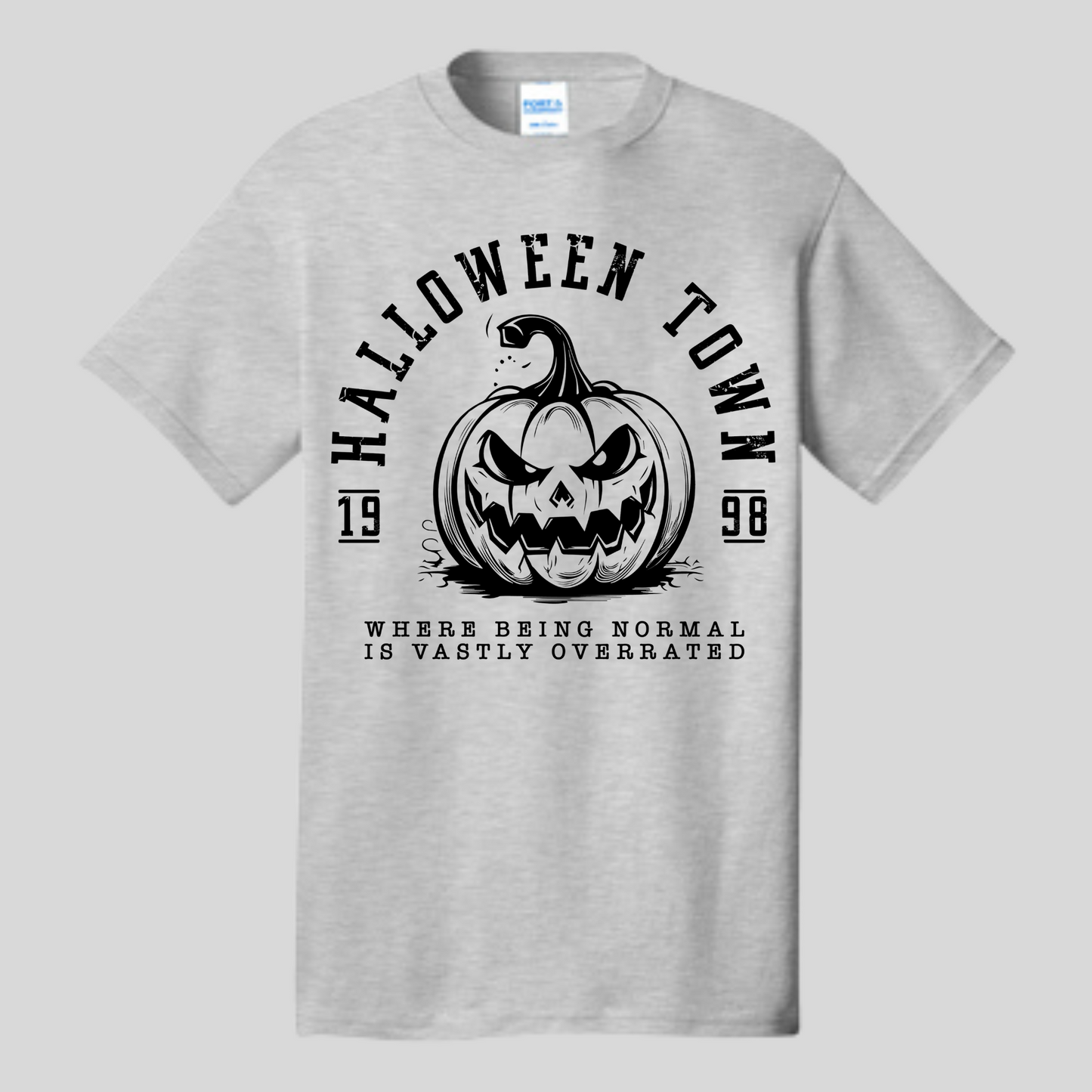 Halloween town ( black print )t-shirt