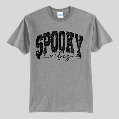 Spooky vibes (black print) t-shirt