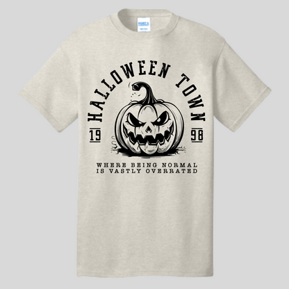 Halloween town ( black print )t-shirt