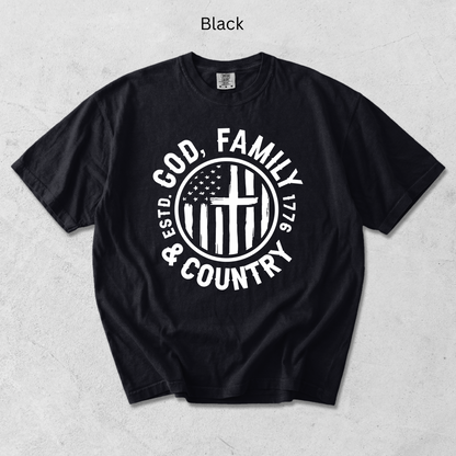 God, Family, Country