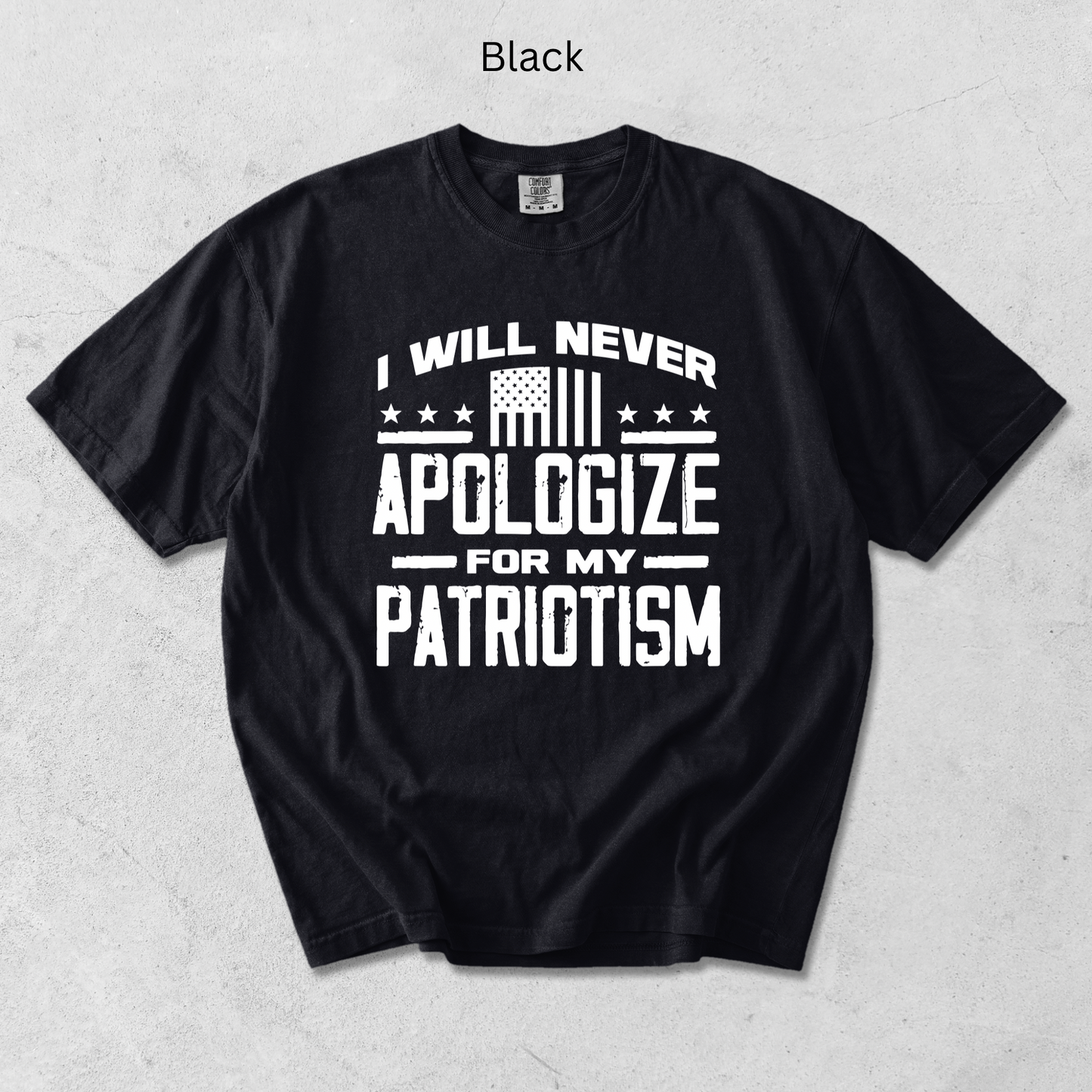 I Will Never Apologize for my Patriotism