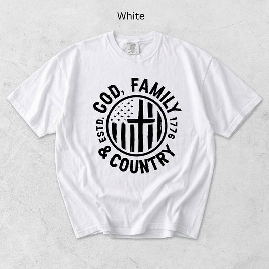 God, Family, Country
