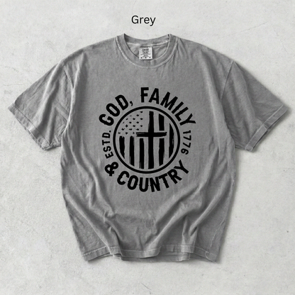 God, Family, Country