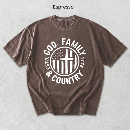 God, Family, Country