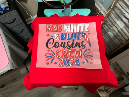 Cousin crew 2024 t-shirt
