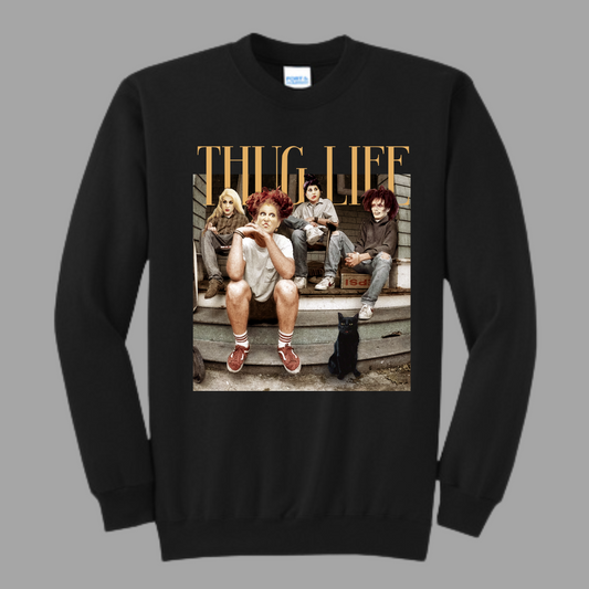 Thug life (hocus pocus) crewneck