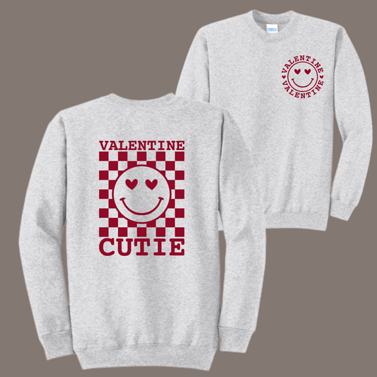 Valentines cutie (Kids crewneck)