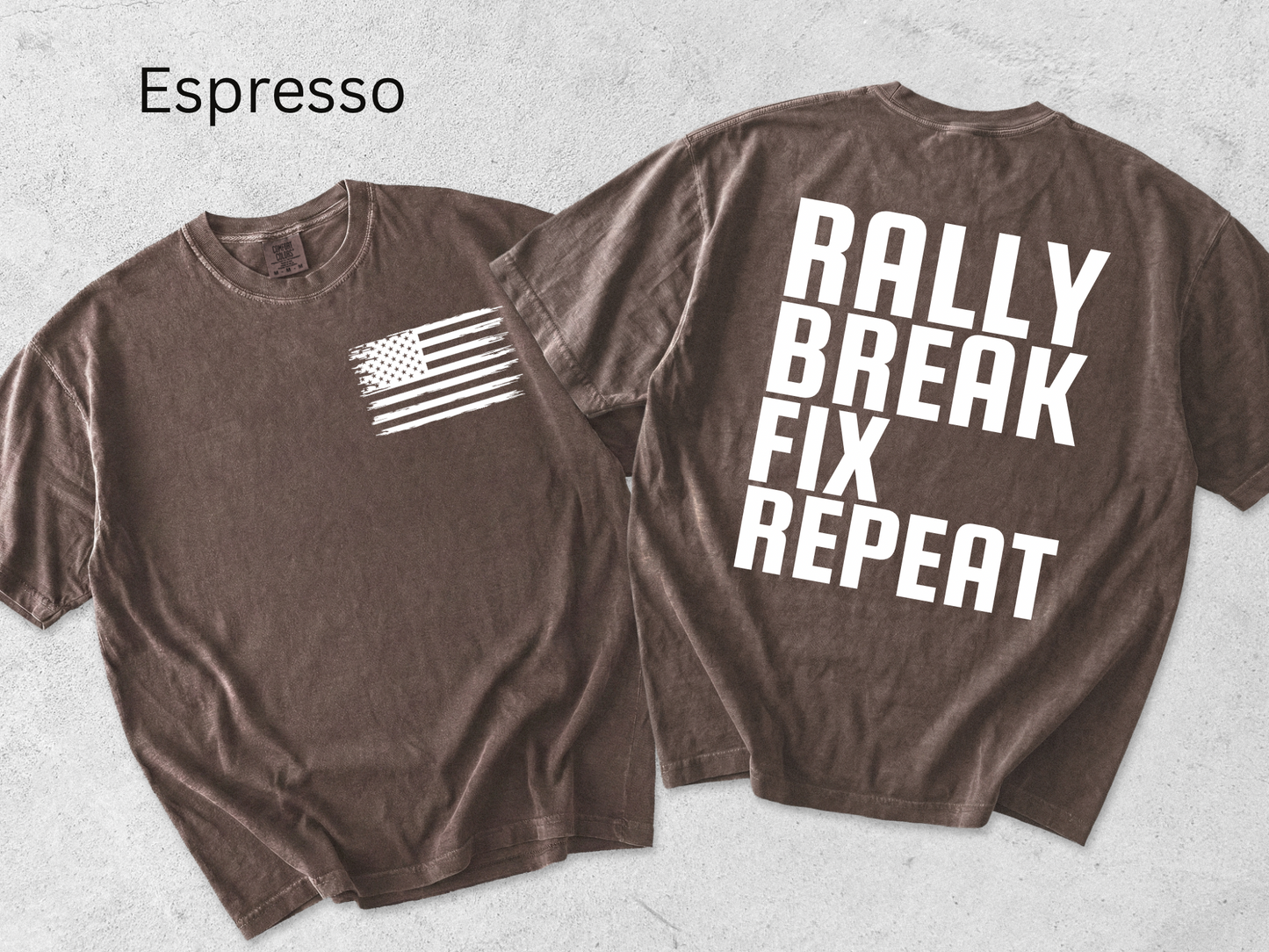 Rally, Break, Fix, Repeat