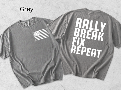 Rally, Break, Fix, Repeat