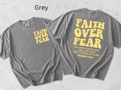 Faith over fear