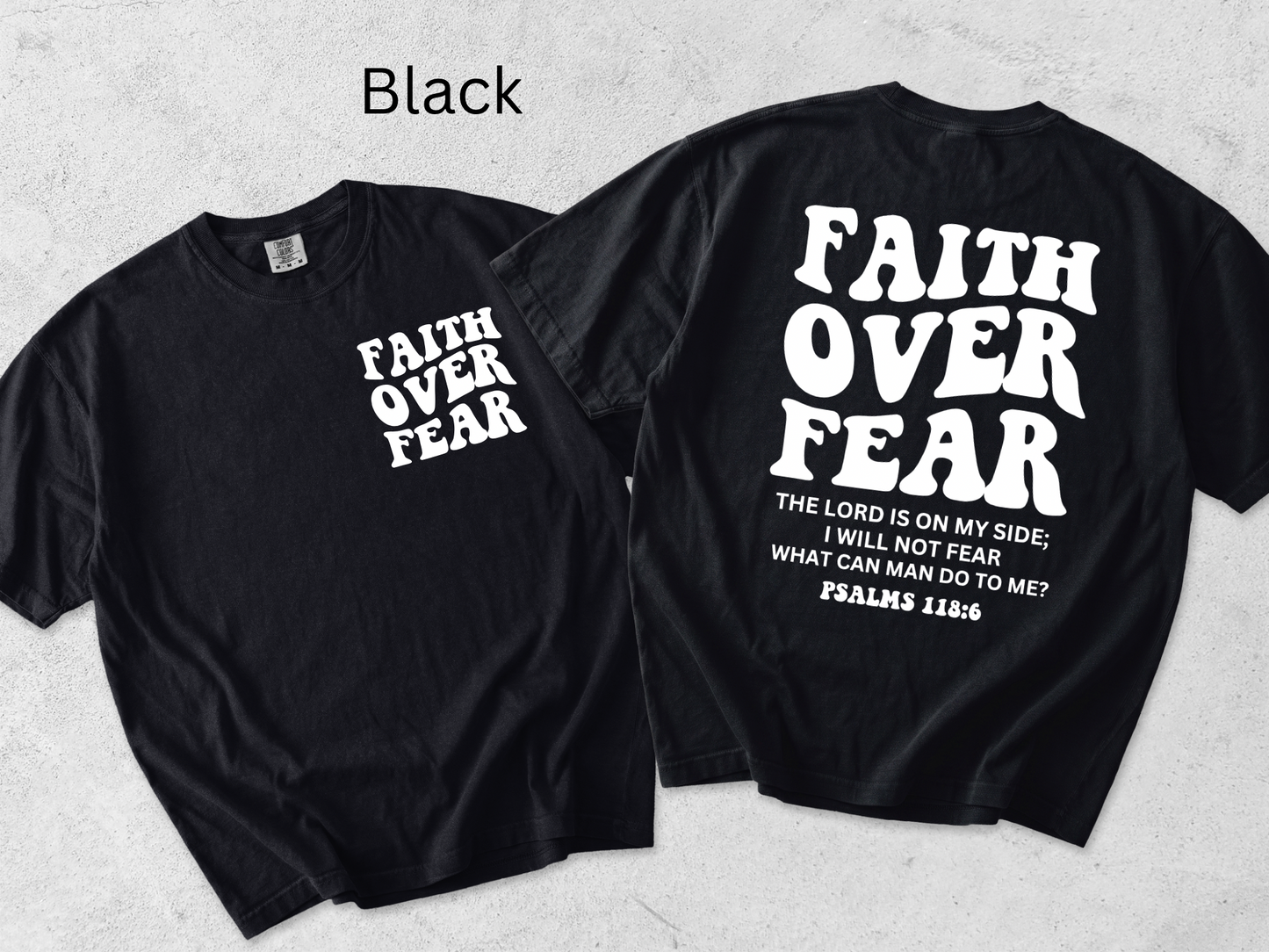 Faith over fear