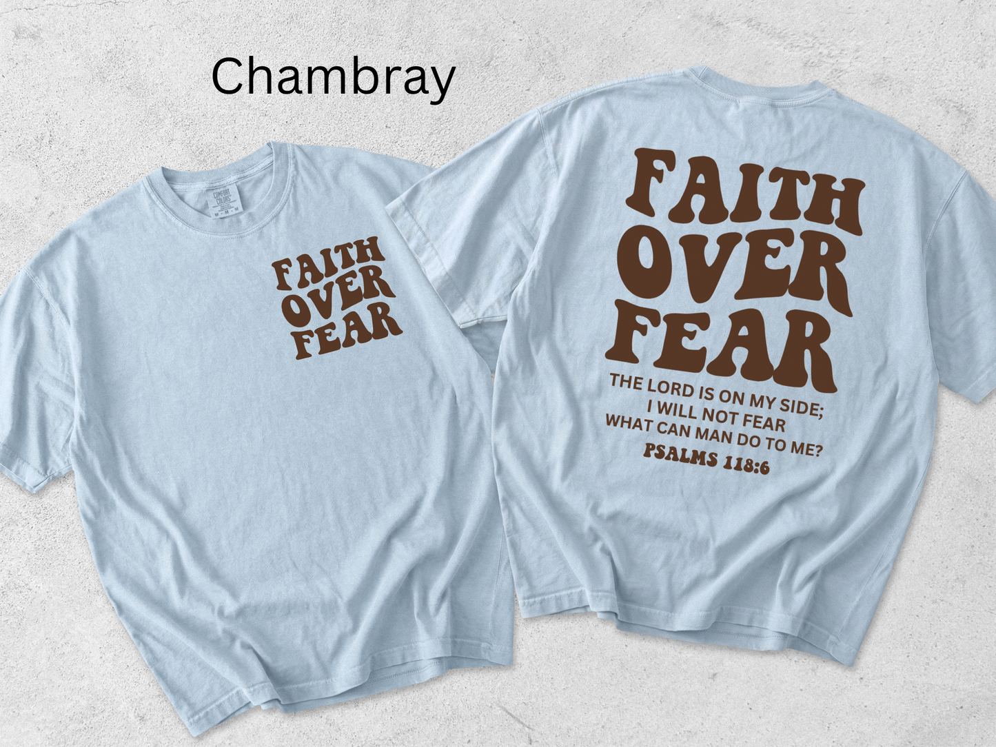 Faith over fear