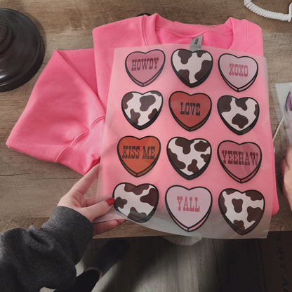 Candy cow hearts