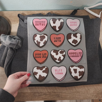 Candy cow hearts